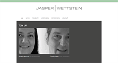 Desktop Screenshot of jasperwettstein.de
